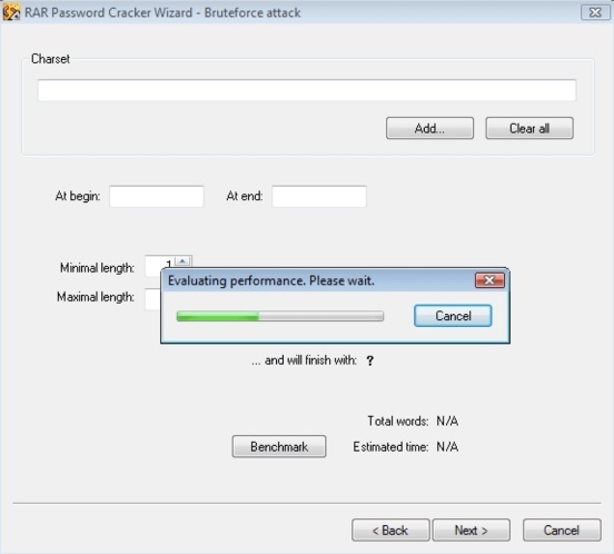 Remove rar password using command prompt